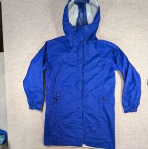 LL Bean Gore Tex Rain Wind Jacket Women's Like New Hiking Layering Coat Size MP